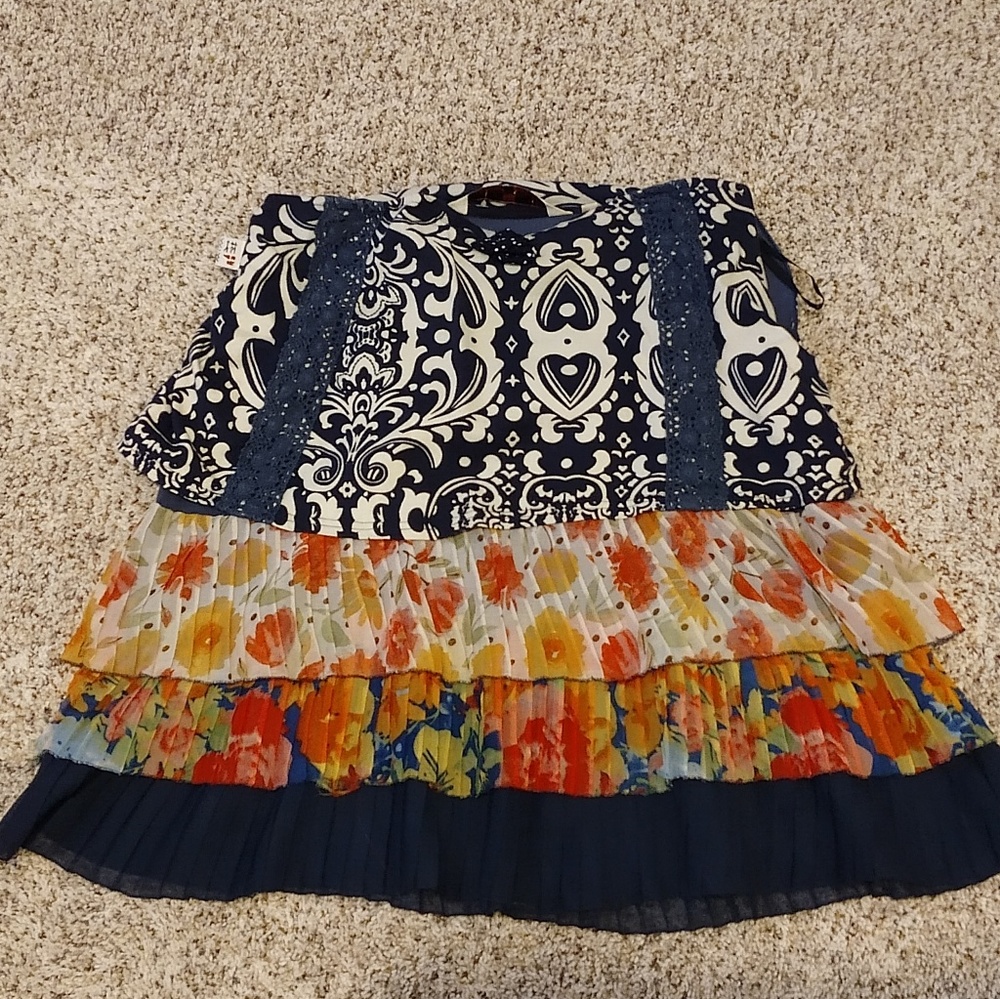 Savage and Cupture Bohemian Ruffled Skirt